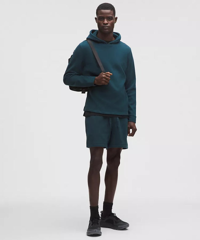 Cotton-Blend Waffle Knit Hoodie Main Image