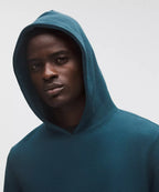 Cotton-Blend Waffle Knit Hoodie