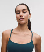 Wunder Train Strappy Racer Bra Light Support, A/B Cup